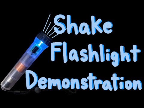 Shake Flashlight Demonstration