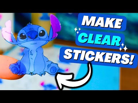 How To Make Clear Printable Vinyl Stickers