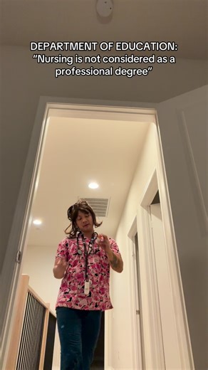 John BSN,RN on Instagram: "Not a professional degree?! Well then it’s time to be exactly who we are cause we’ve been holding back because we are under a PROFESSIONAL OATH. One thing y’all never do is play with NURSES, we are pettier than a frequent flyer. #nursejohnn #nurse #nurses #healthcareworker #nursing"