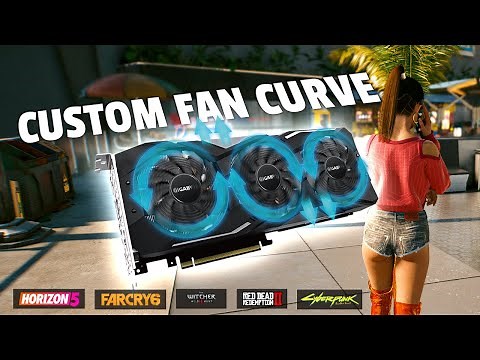 Default vs Custom FAN Curve | 5 Games Tested | RTX 2060