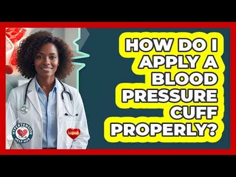 How Do I Apply A Blood Pressure Cuff Properly?