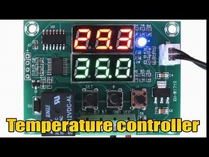Temperature controller. How to wire and its function