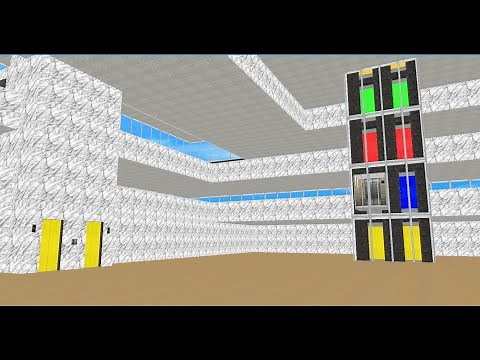 SKYSCRAPERSIM LIFT ELEVATOR MUSEUM BUILDING - Trizocbs