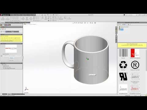 Inserting Decals in SOLIDWORKS