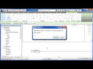 Revit tutorial - 07_12-Viewport Titles