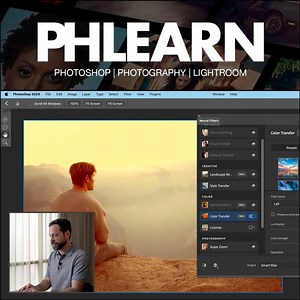 PHLEARN - How To Color Match Images In Photoshop