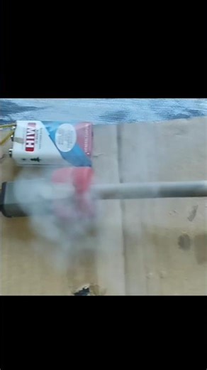 🚨 smoke machine -#DC motor/how to make foke machine