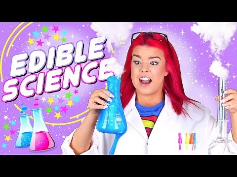 DIY EDIBLE SCIENCE EXPERIMENTS!