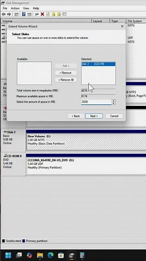 Windows 11: Extend Volumes with Diskpart (CLI Method)