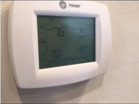 Trane Thermostat Questions & Answers