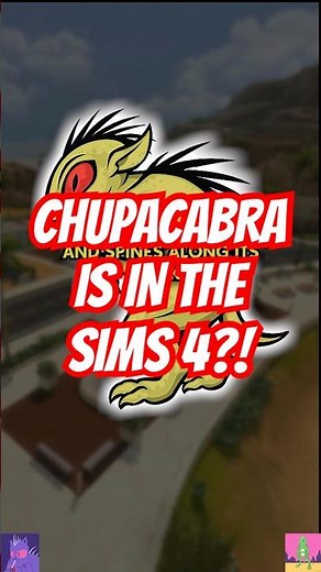 The Chupacabra Is IN The Sims 4?!