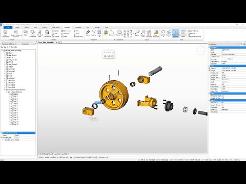 How to Create an Exploded View of an Assembly - BricsCAD Mechanical