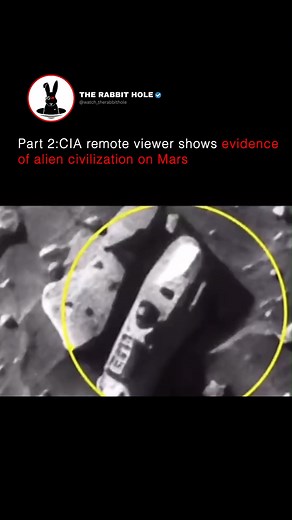 820K views · 10K reactions | Part 2: CIA remote viewer shows evidence of alien civilization on Mars | The Rabbit Hole | Facebook