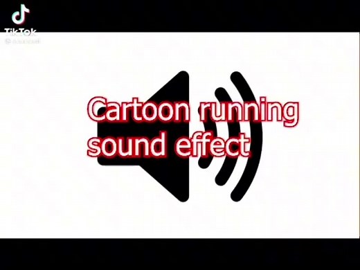 Cartoon running | Sound Effects