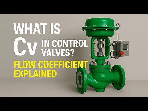 What is Cv in Control Valves? Flow Coefficient Explained
