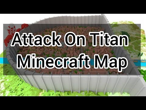 Attack On Titan Minecraft Map