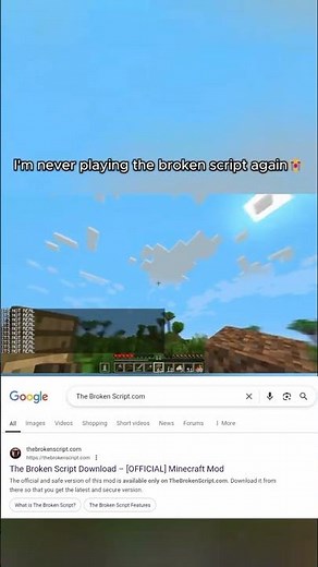 How to Install The Broken Script Horror in Minecraft