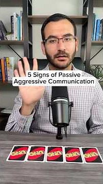 5 Signs of Passive Aggressive Communication