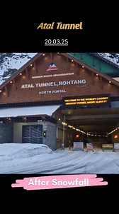 Traffic Advisory!!! As per the latest updates, the weather at Atal Tunnel North Portal is partly cloudy, and there is approximately half an inch of snow on the road. Advisory for Travelers: 4x4 vehicles should drive cautiously, as the road may be slippery. Maintain a safe distance from other vehicles. Follow traffic rules and regulations. In case of any emergency, contact the nearest police station or police post. Travel safely. Lahaul Spiti Police | Rainbow 7 | Facebook