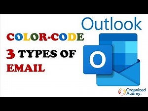 Color Code Emails Copied into the Outlook
