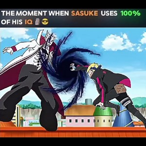 1.9M views · 52K reactions | The moment when Sasuke uses 100% of his IQ | Naruto Anime Reels | Facebook
