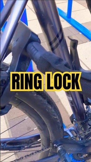 How to Use the Kryptonite Ring Lock with Chain for Extra Security #shorts
