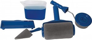 Paint Runner Pro Malerrolle – Farbroller mit Tank für tropffreies Streichen – Fertig in Rekordzeit – Farbroller Set mit Kantenroller & Eckenstreiche