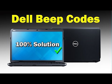 Dell Laptop Beep Code with Solutions | identify beep codes | 2021