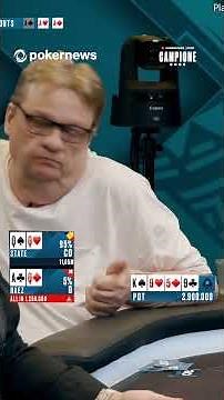 FINAL TABLE BUBBLE! | @PokerStars Open Campione