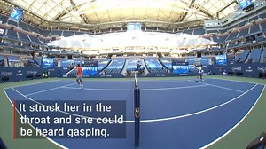 ICYMI | Djokovic's US Open ended in a dramatic disqualification this morning! https://bit.ly/2Zf1L1J | Herald Sun Sport