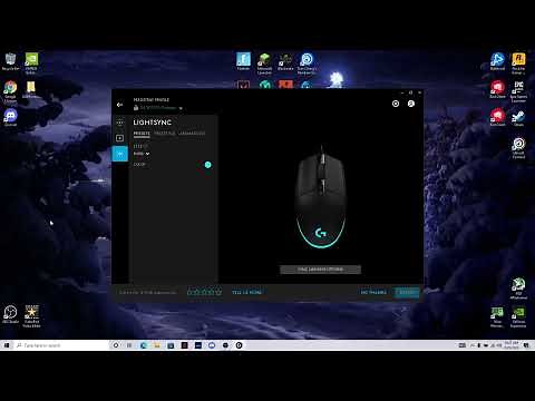 how to change the color of any rgb logitech mouse or keyboard