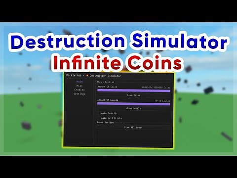 Destruction Simulator | Infinite Money / Level Script | Pastebin
