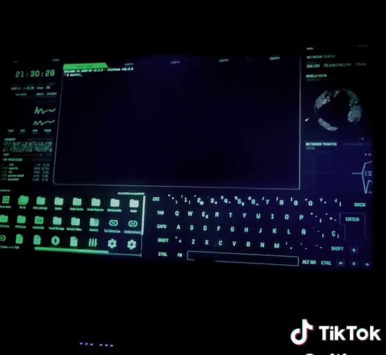 eDEX-UI: Terminal Emulator and System Monitor