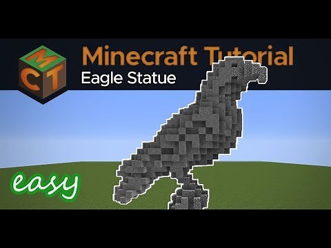 🦅 How to Build an Eagle in Minecraft