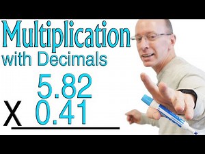 Multiplying Decimals Made Easy! 😃 Multiply a Decimal by a Decimal ✏️ Learning Fun Show ⭐