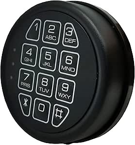 YOSEC Gun Safe Replacement Lock Electronic Black keypad Safe Lock