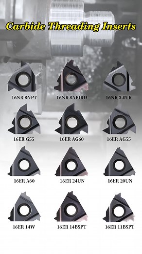 Carbide Threading Inserts for CNC Machining