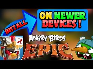Angry birds epic on ANDROID 14 download tutorial !