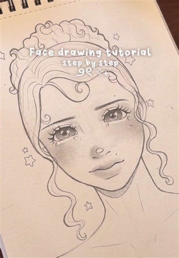 Face Drawing Tutorial Step by Step: Easy Portrait Sketch