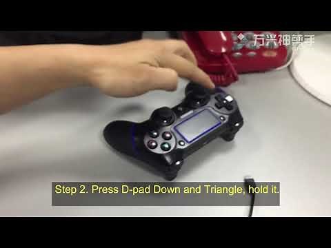 How to Update Firmware of TONSUM PS4 Game Controller