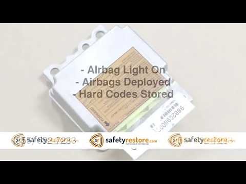 SRS Airbag Module Reset - eeprom Reprogramming - Crash Data Removal