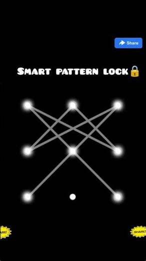 How to make pattern lock🔒/ hard pattern lock 😱 #pattern #lock #patterndesign #shorts