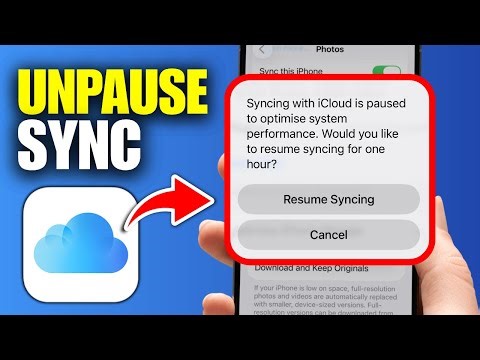 How To Unpause Syncing With iCloud (Step By Step)