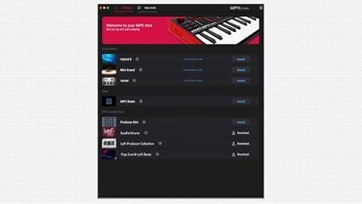 MPK Mini Play MK3 Setup