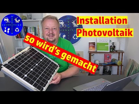 Installing a photovoltaic system - this is how it's done