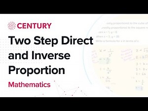 Two Step Direct and Inverse Proportion | Mathematics GCSE | Higher