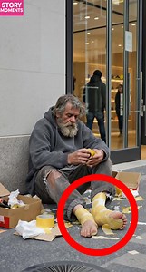 7.3M views · 121K reactions | He was wrapping his feet in tape...