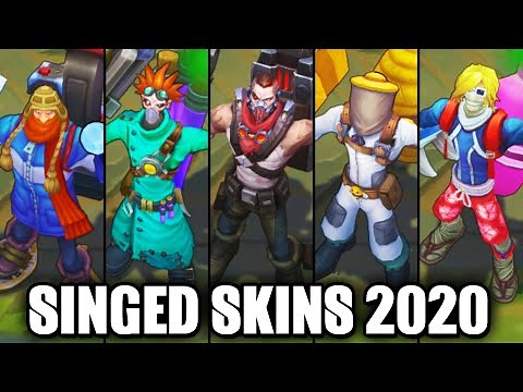 All Singed Skins Spotlight (League of Legends)