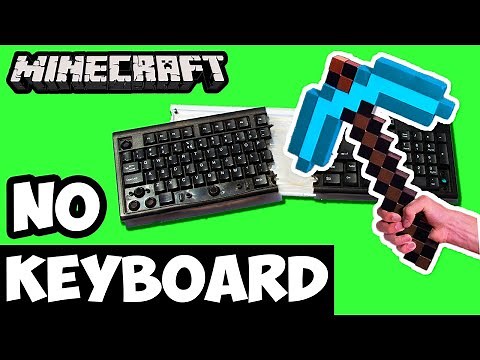 Can You Beat Minecraft Using Only a Mouse? - No Keyboard Challenge