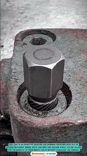 Broken Bolt Removal Tool: Screw Extractor Application on Rusted Bolts #innovationtools